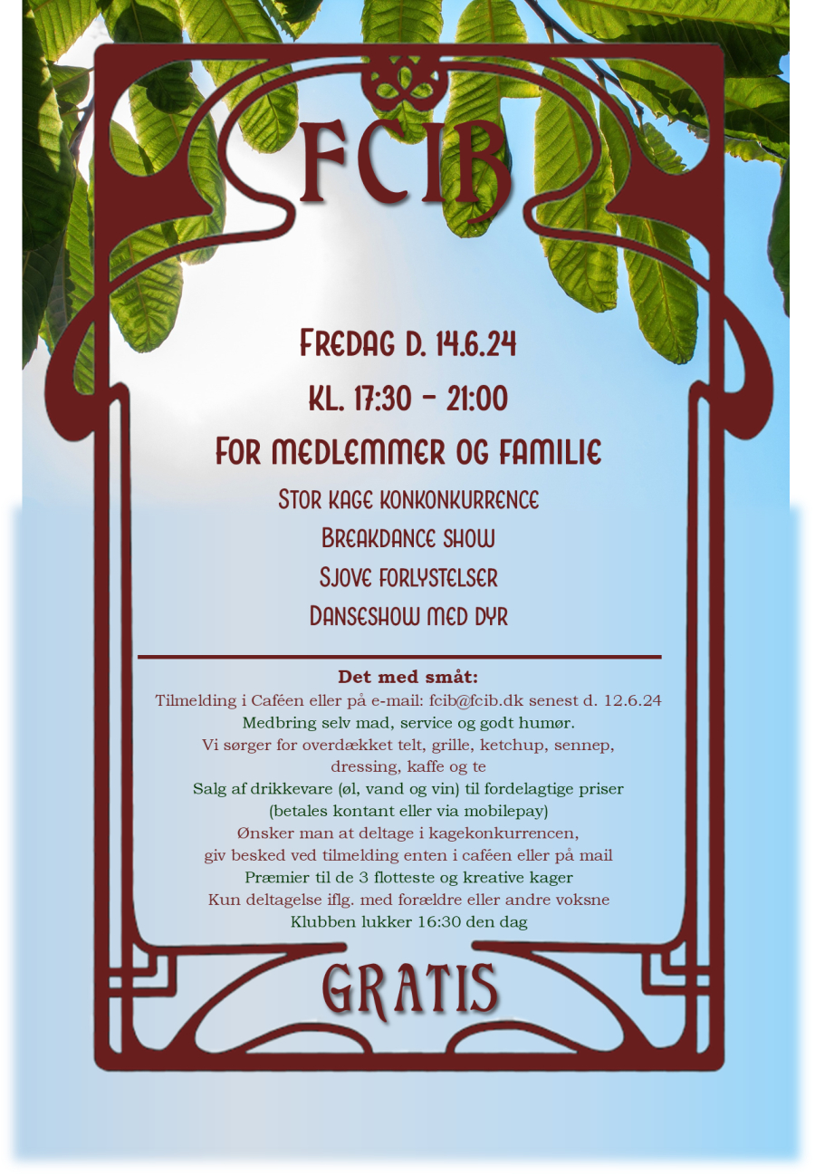 Sommerfest i FCIB